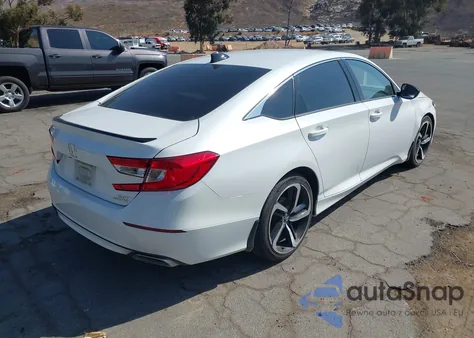 2021 Honda Accord Sport 2.0T из США, поврежденный, VIN 1HGCV2F38MA020090